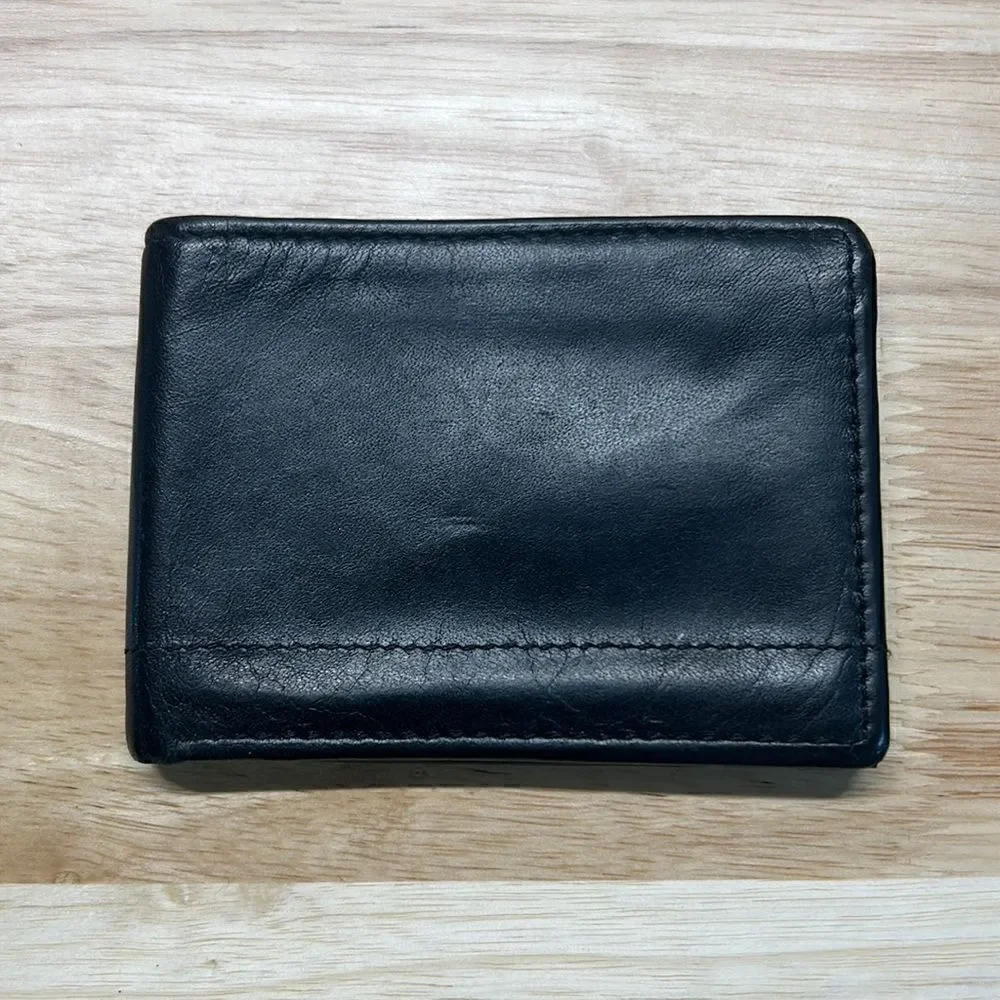 Black Genuine Leather Wallet